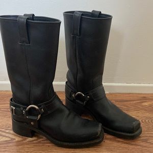 Frye harness boots